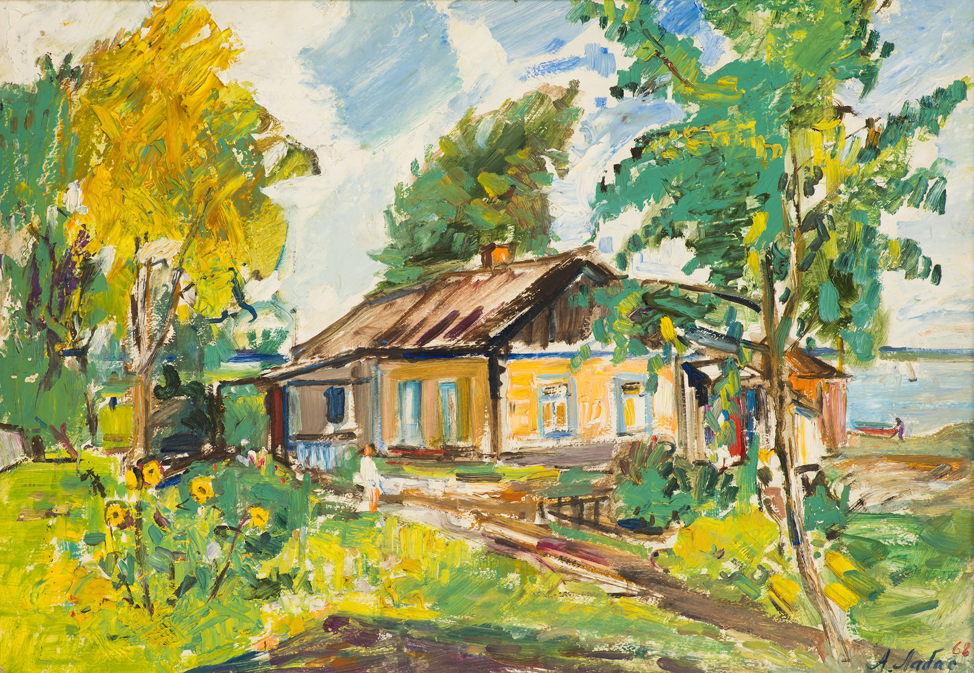 Летом. Троицкое.
