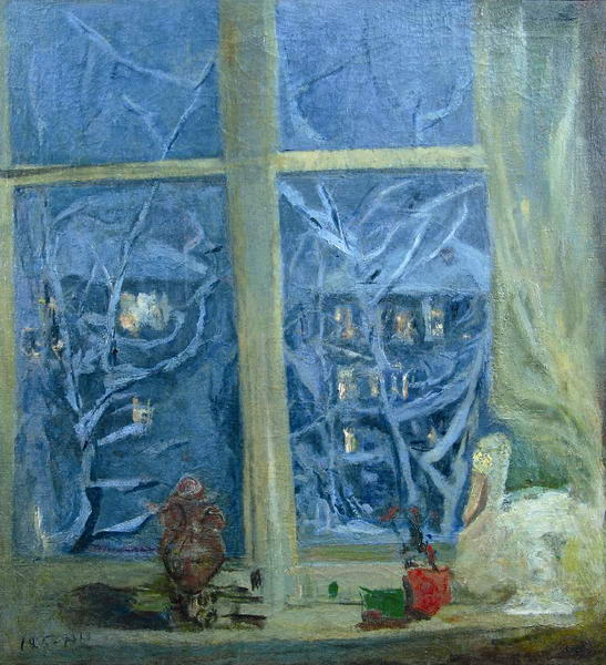 Картина Ромадин Н.М. Окно 1955-е - 1980-е гг. Холст, масло
