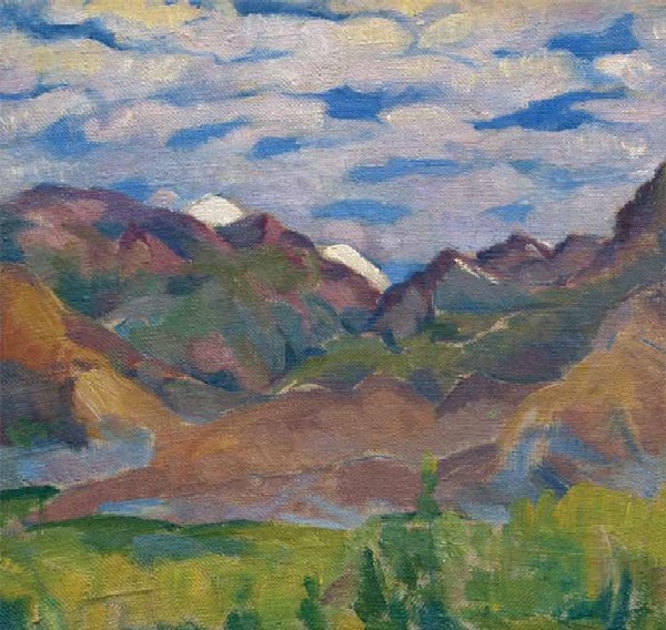 Картина Глинка В.Н. Коктебель. 1937 г. Холст, масло.