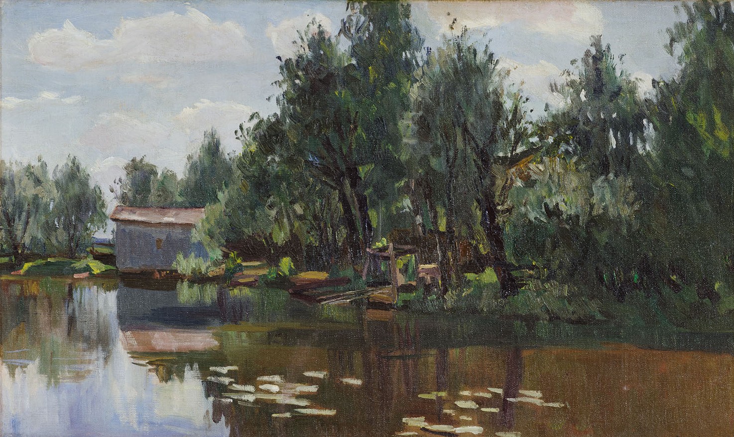 Pond.