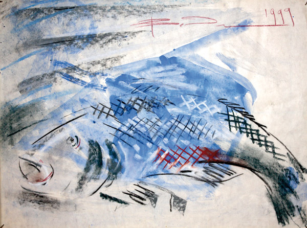 Blue fish.