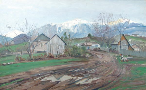Картина Терпсихоров Н.Б. Абхазия.  Холст, масло.