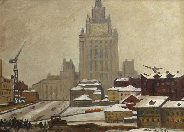 Москва строится.