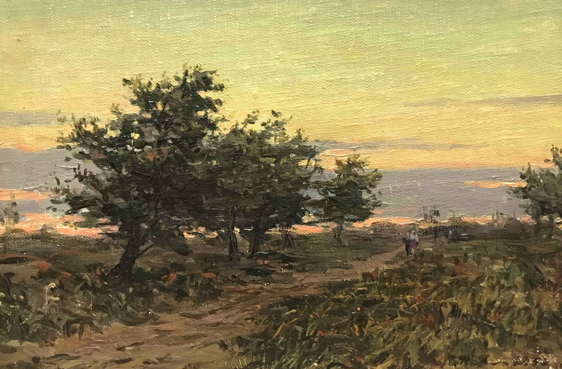 Evening in the steppe. Kamenny Yar.