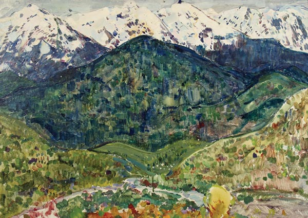 Mountains Gurzuf.