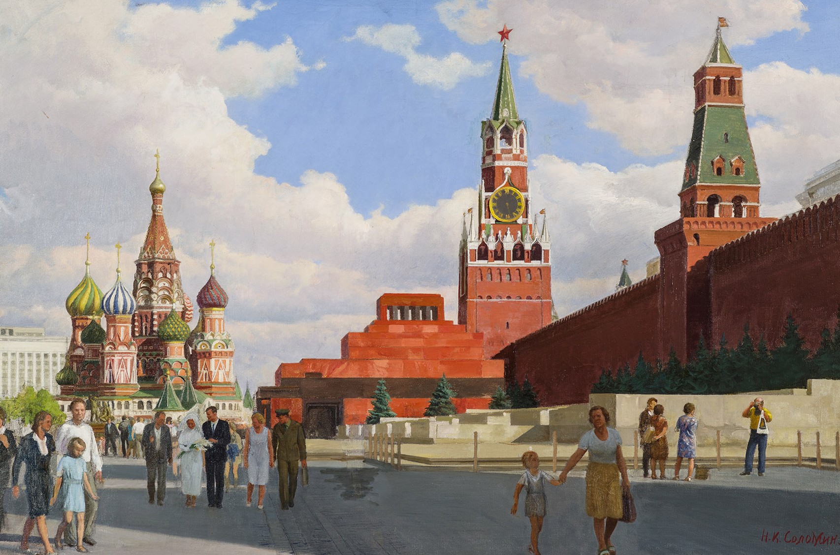 Красная площадь.