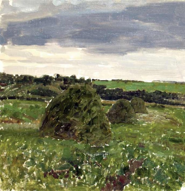 Картина Горелов Г.Н. Пейзаж.  Холст на картоне, масло.