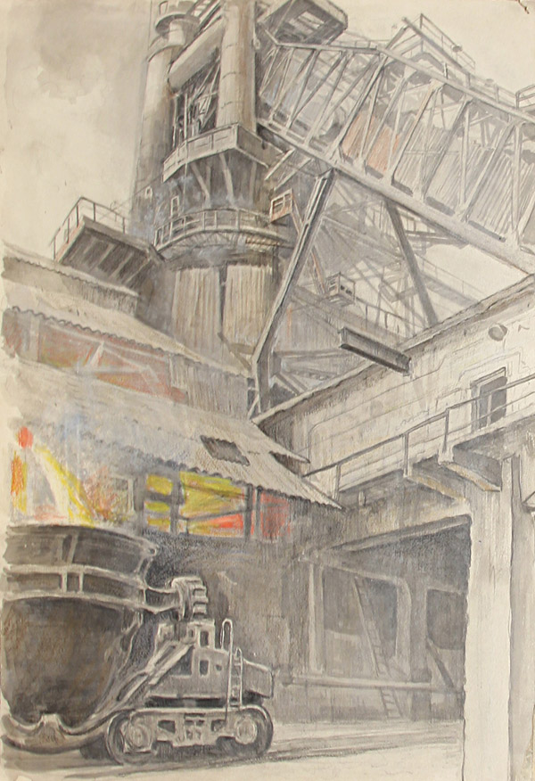 Factory in Gorky.