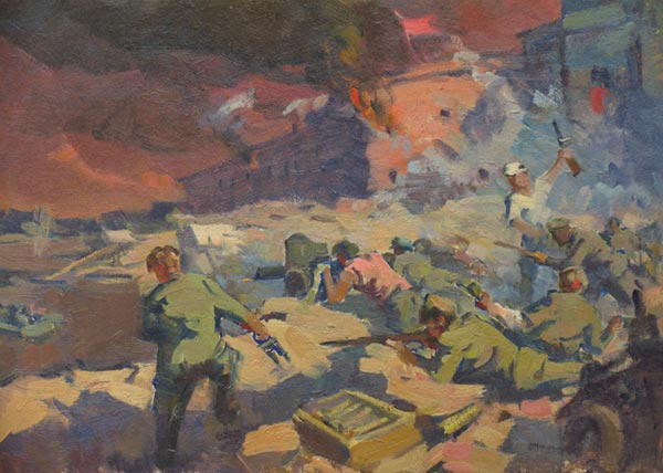 Sketch "Defenders of the Brest Fortress"