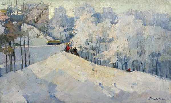 Winter day.