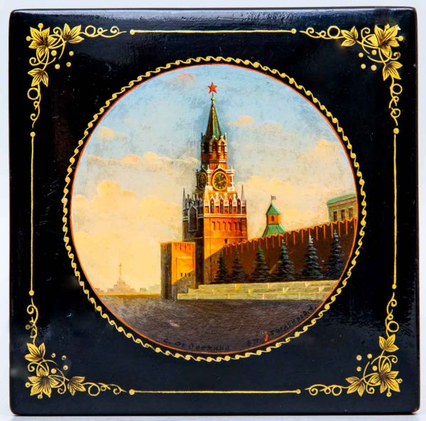 Шкатулка "Кремль. Спасская башня".