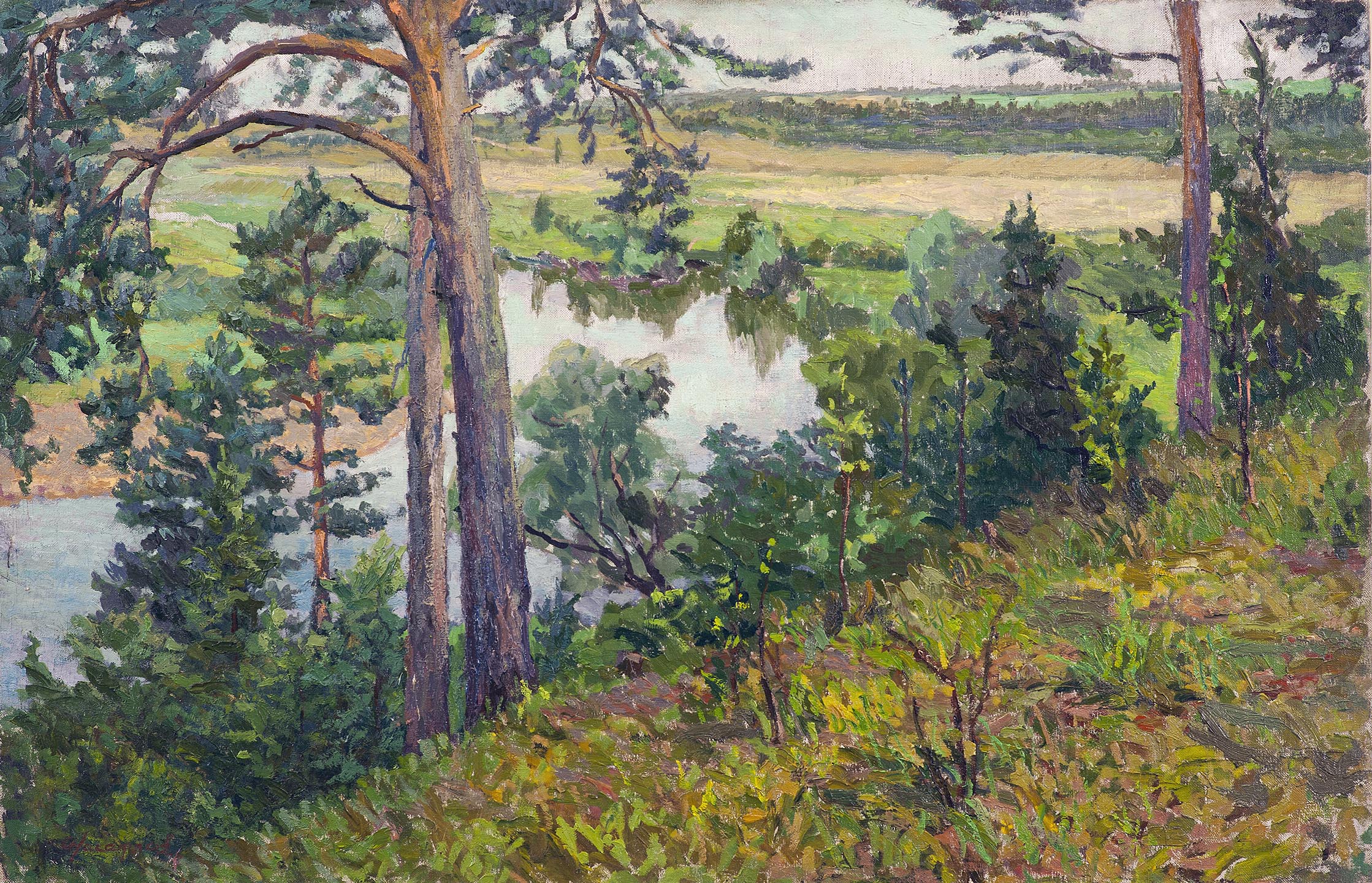 Open spaces near the Chusovaya River.
