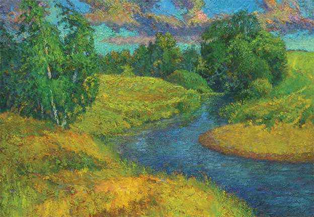 Картина Шубников П.В. Ветрено. 2008 г. Холст, масло.