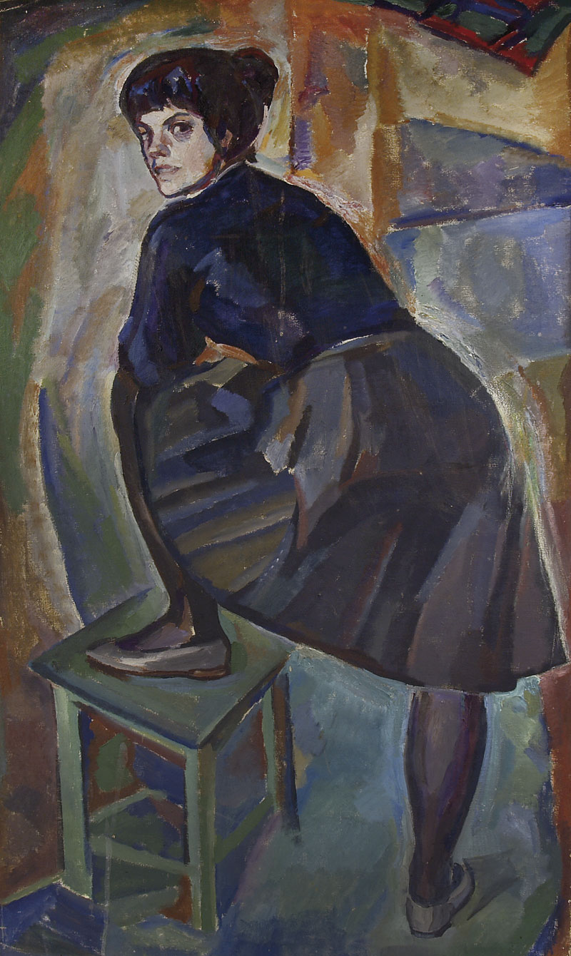 Portrait of the artist E.E. Grigorieva.