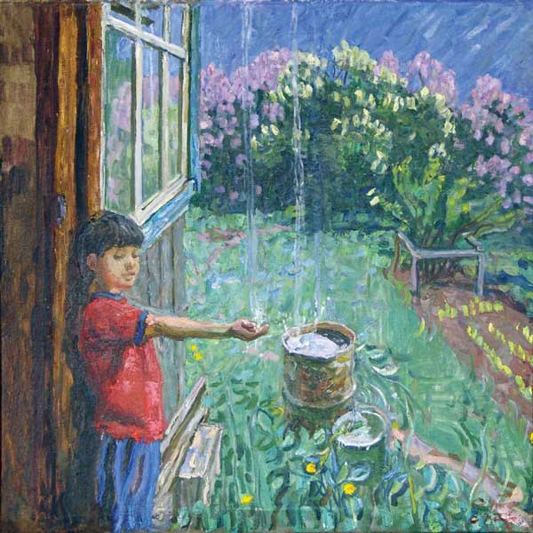 Весенний дождь.