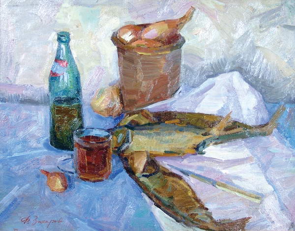 Still life with beer.