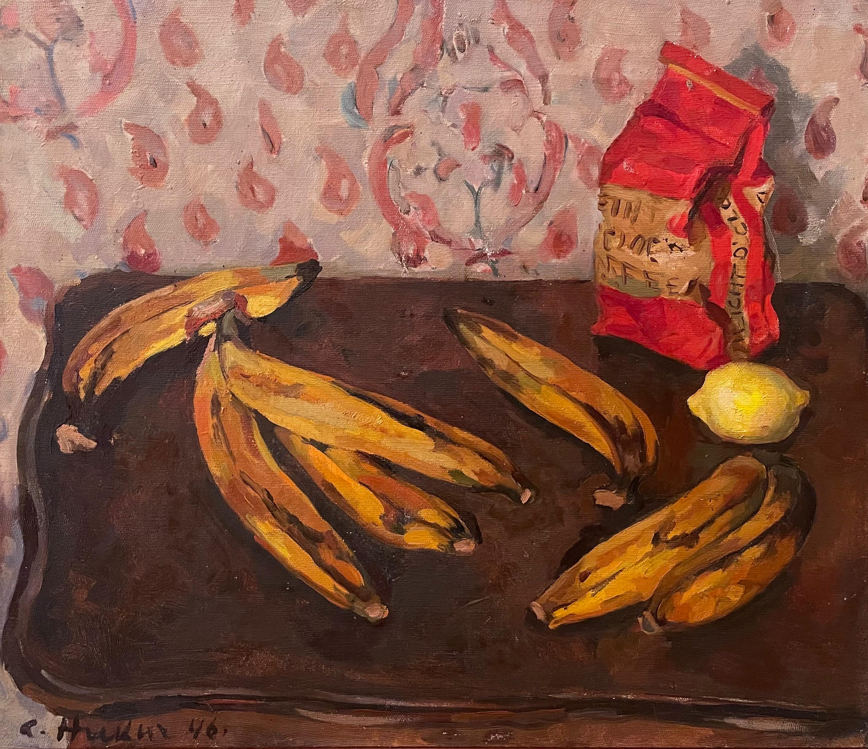Coffee, bananas and lemon.