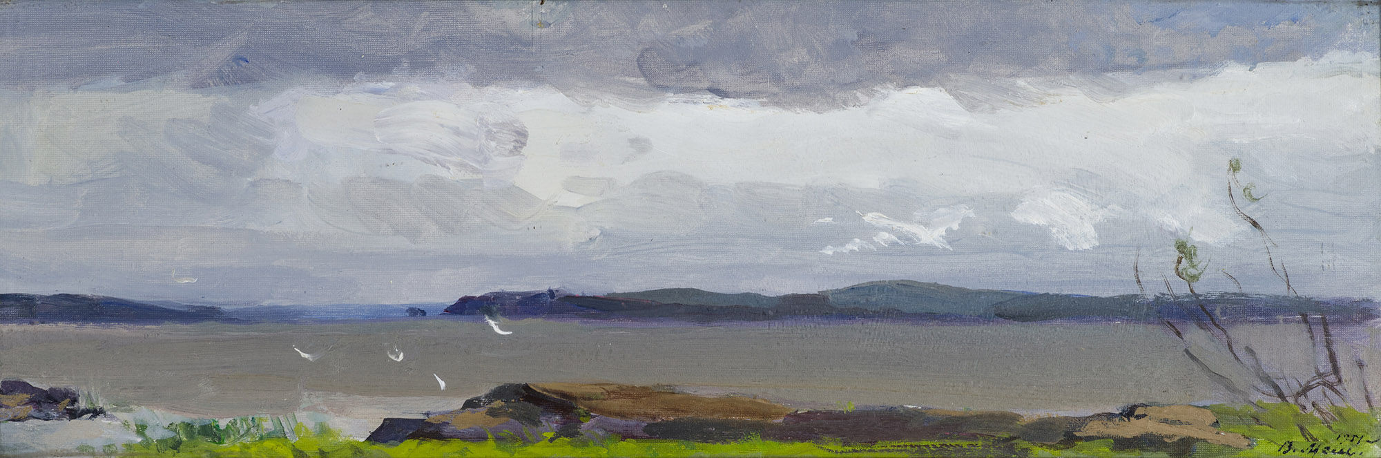 [From the collection of V.A. Pushkarev] Northern etude.