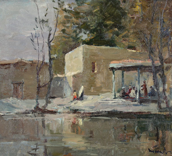 Картина Поляков В.И. Средняя Азия. 1943 г. Холст, масло.