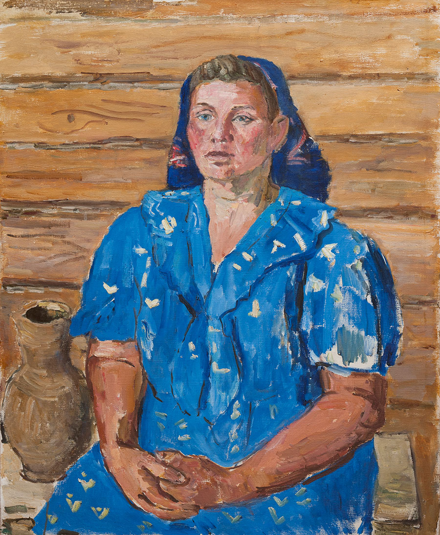 Доярка Тоня.