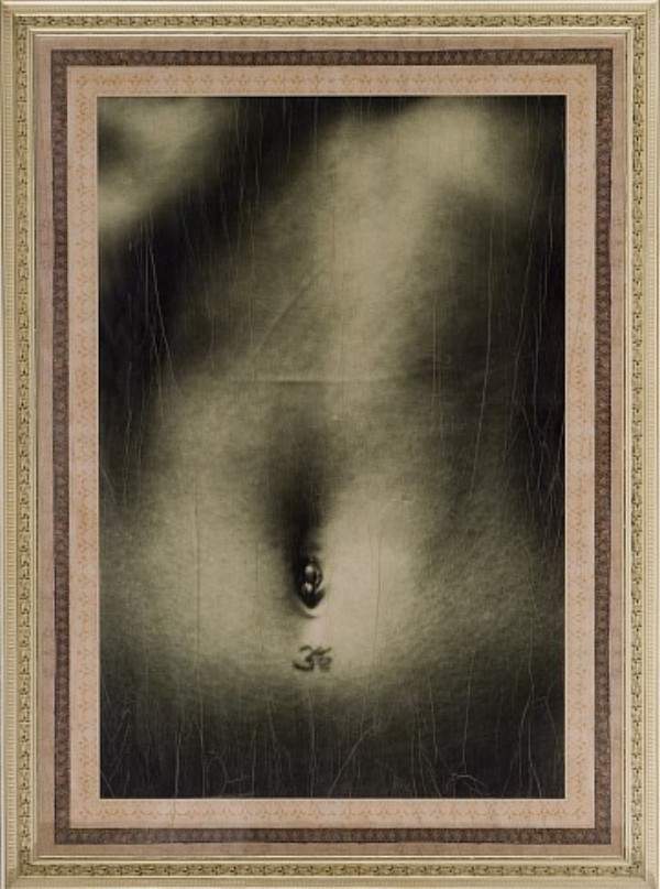 Картина Пиганов И. «Без названия». 2008 Фотобумага, калька, лак.