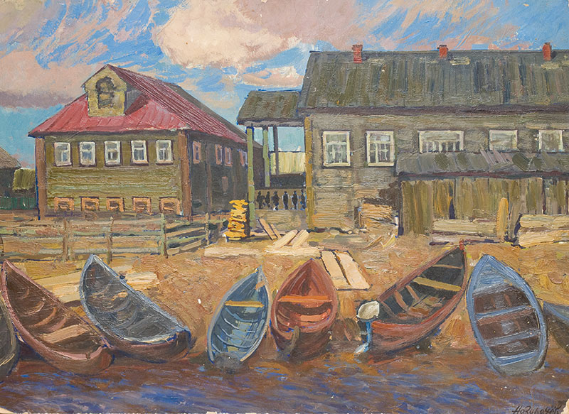 Northern village.