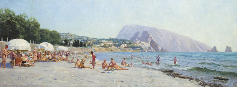 In Crimea.