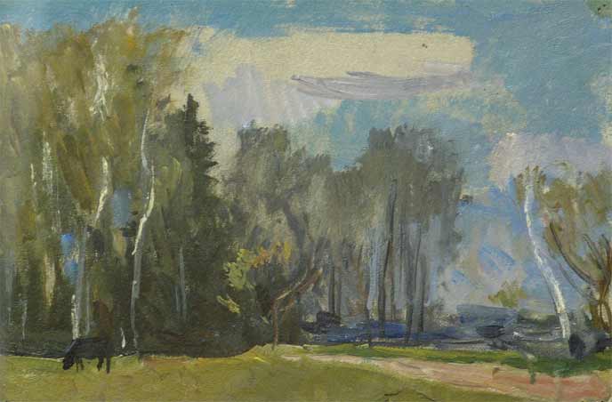 Лес.