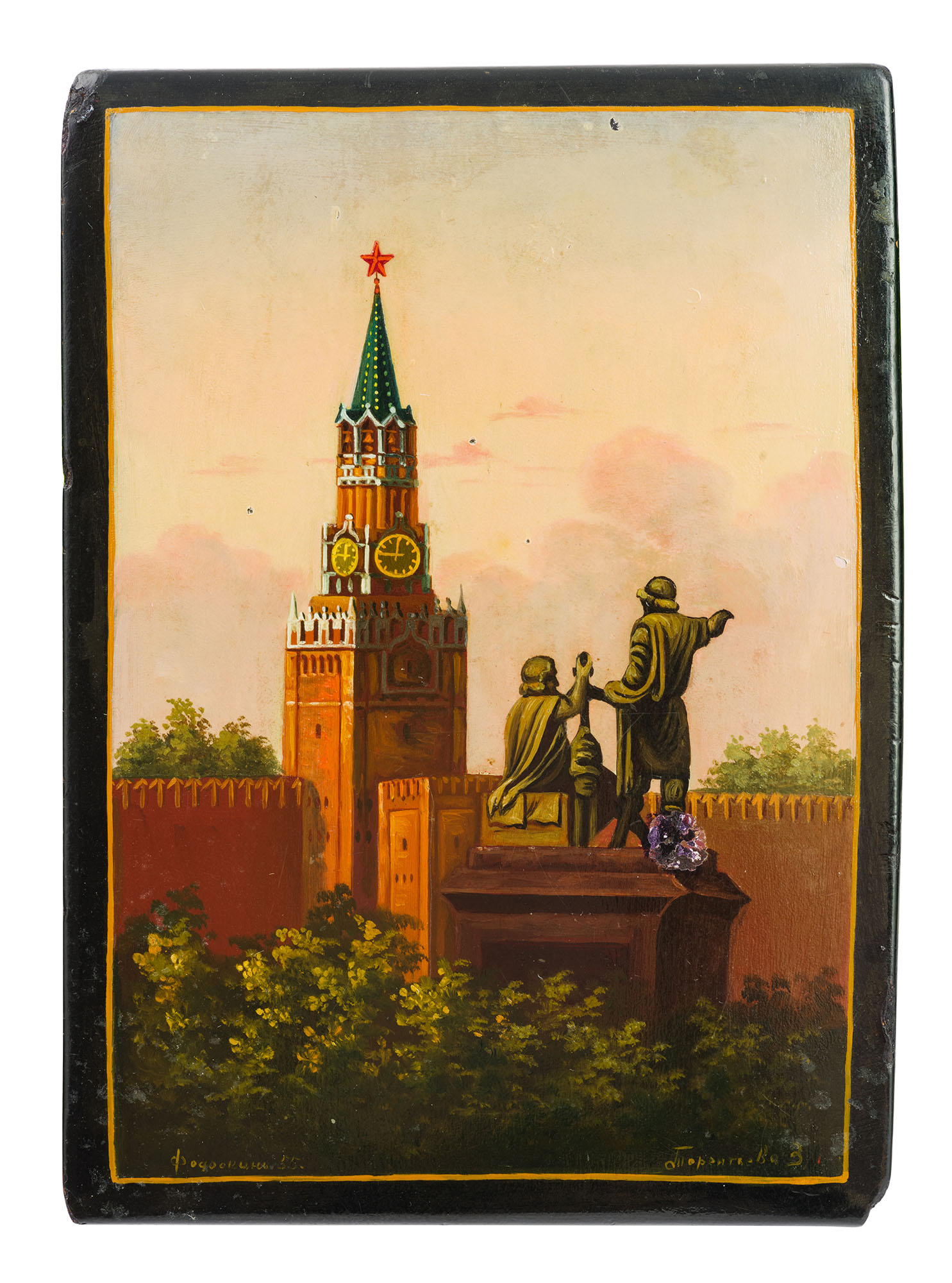 Шкатулка «Минин и Пожарский».	