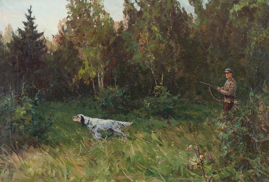Hunting.