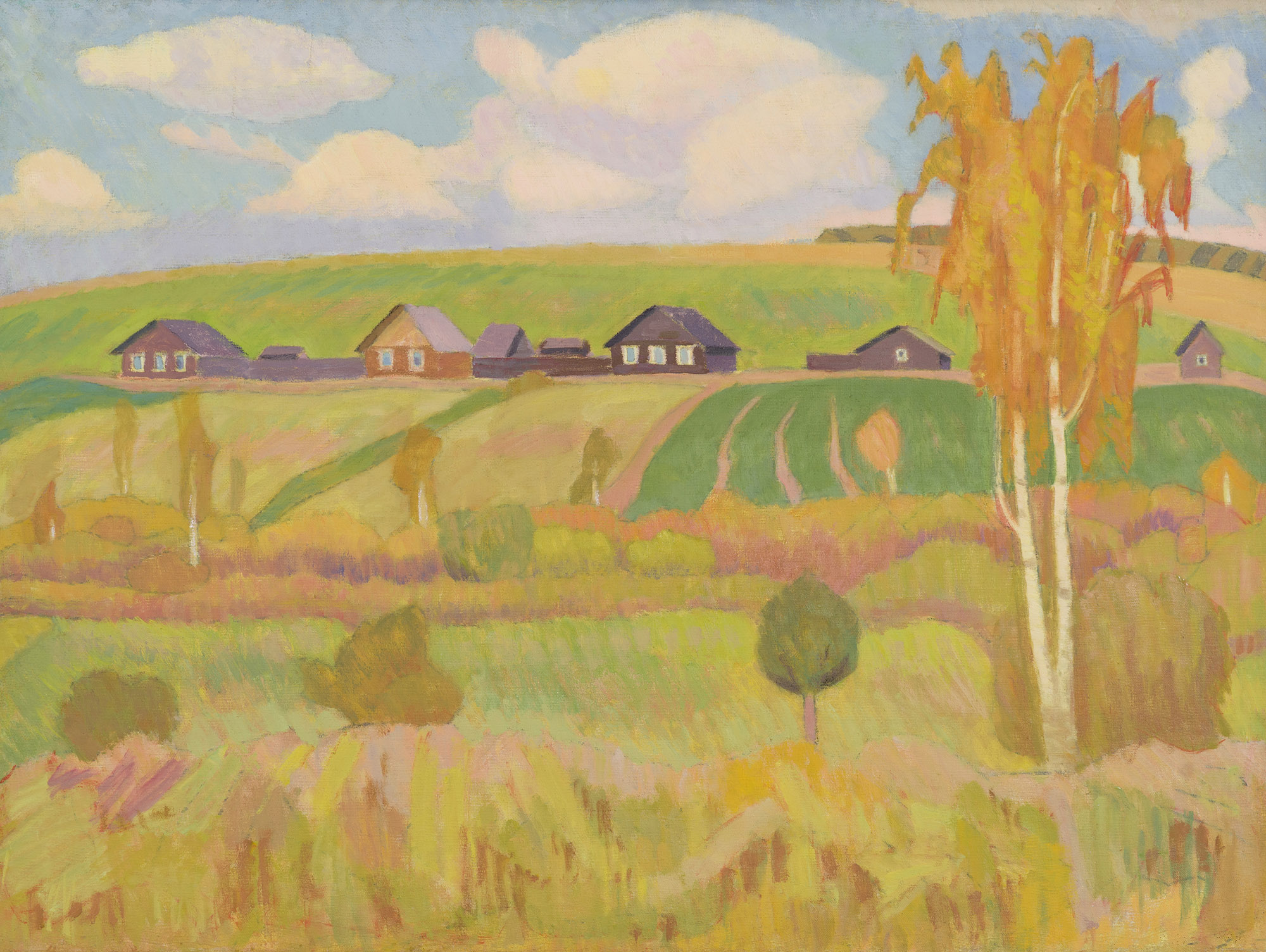 Картина Березовский Д.И. Утро. 1998 г. Холст, масло.