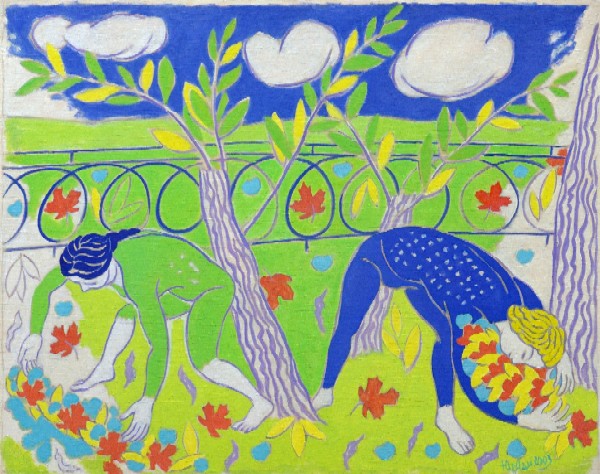Картина Адигезалов Ю.И. Осенние листья. 2003 г. Холст, масло.