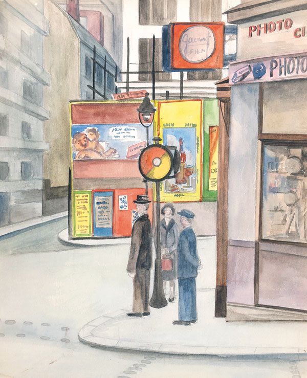 Paris street.