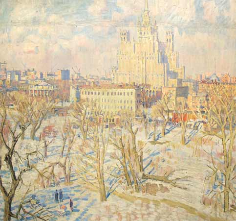 Зимняя Москва.