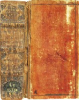 Publishing convolute: 1) Relation de l`Estat de la religion, et par Quvels desseins, & artifices, elle a efte forgee, & qouuernee en diuers Eftats de ces parries Occidentales du Monde. 2) La saincte chorographie ov description des Lievx ov Reside l`Eglife