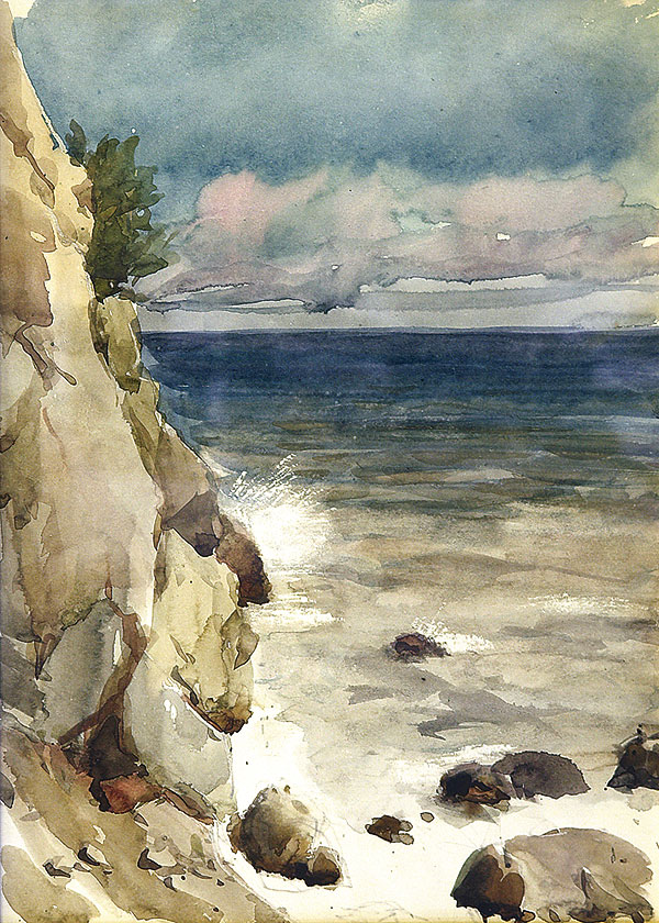 Marine motif.