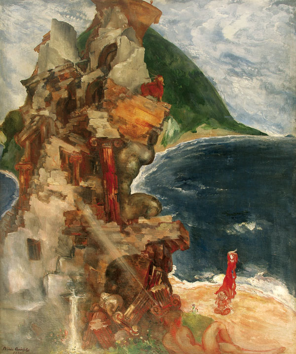 Картина Анисфельд Б.И. Элегия. 1939 г. Холст, масло.