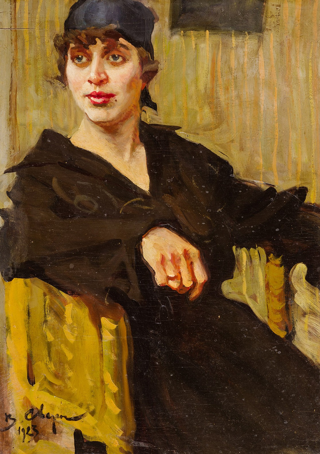 Portrait of a woman.