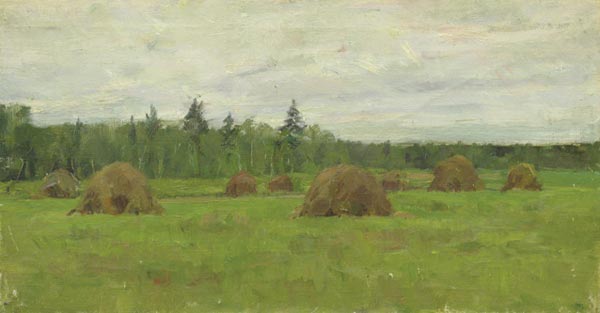 Haystacks.
