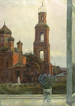 Картина Финагин А.И. Вечер. 1985 г. Холст, масло.
