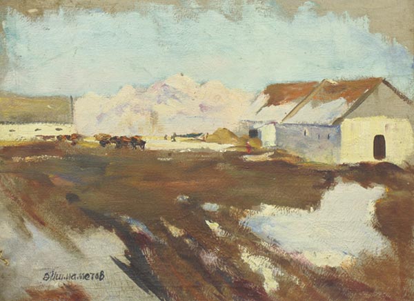 On the collective farm