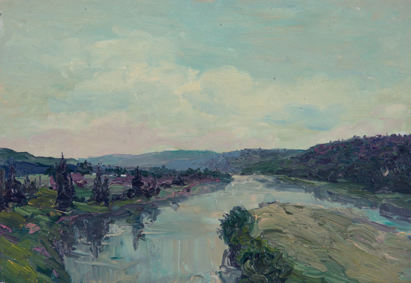 On the Chusovaya River. Ural.