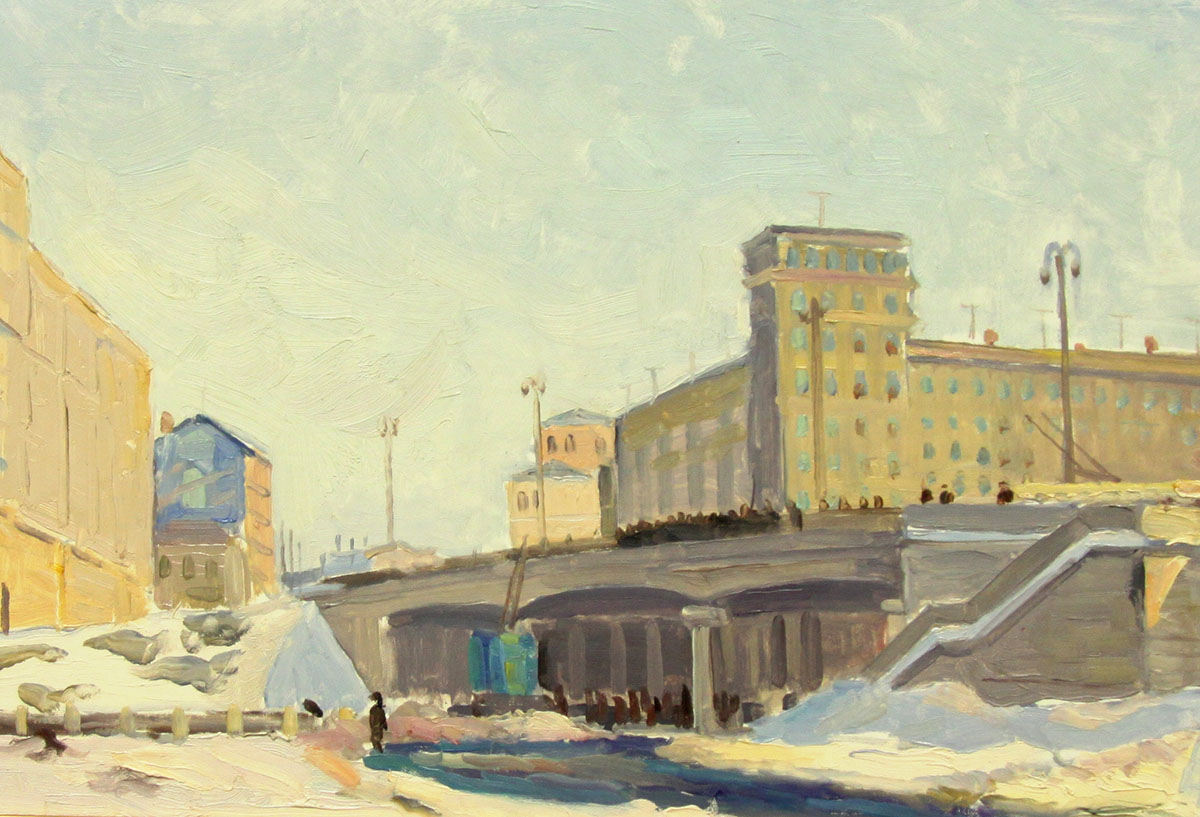 Строительство Москвы.