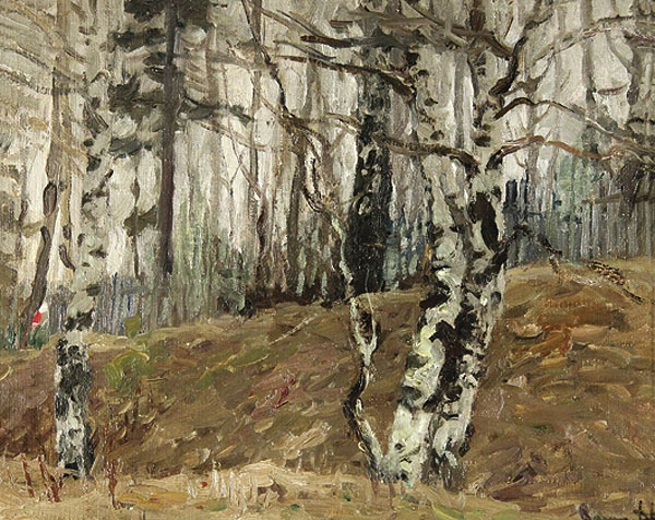 Birches.