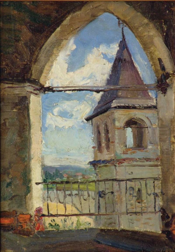 Monastery tower.