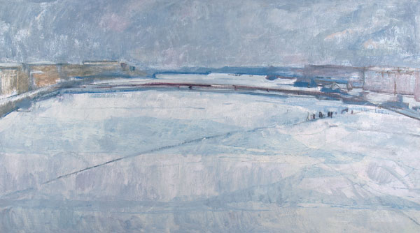 Neva in winter.