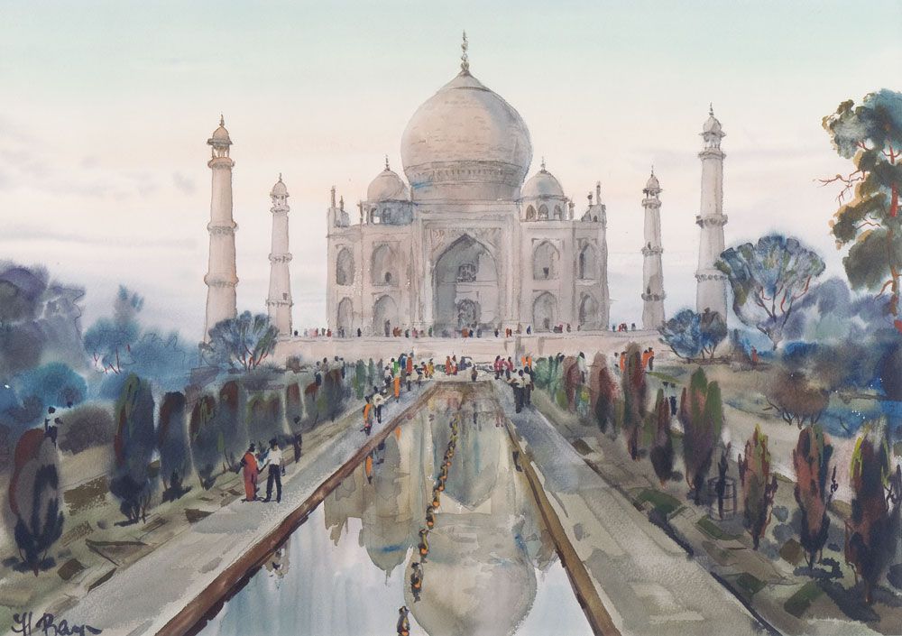 Taj Mahal.