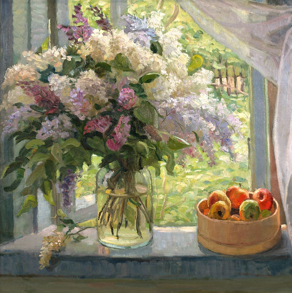 Картина Шурпин Ф.С. Натюрморт. 1950 г. Холст, масло.