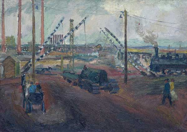 Construction of the Motovilikha plant. Perm.
