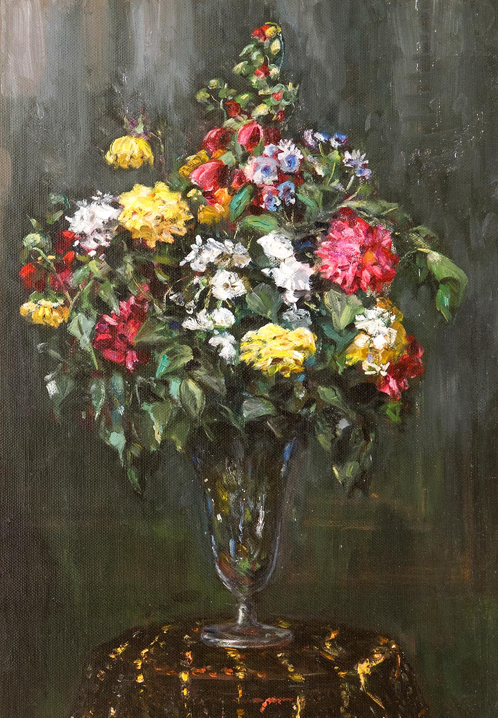 Bouquet of flowers.